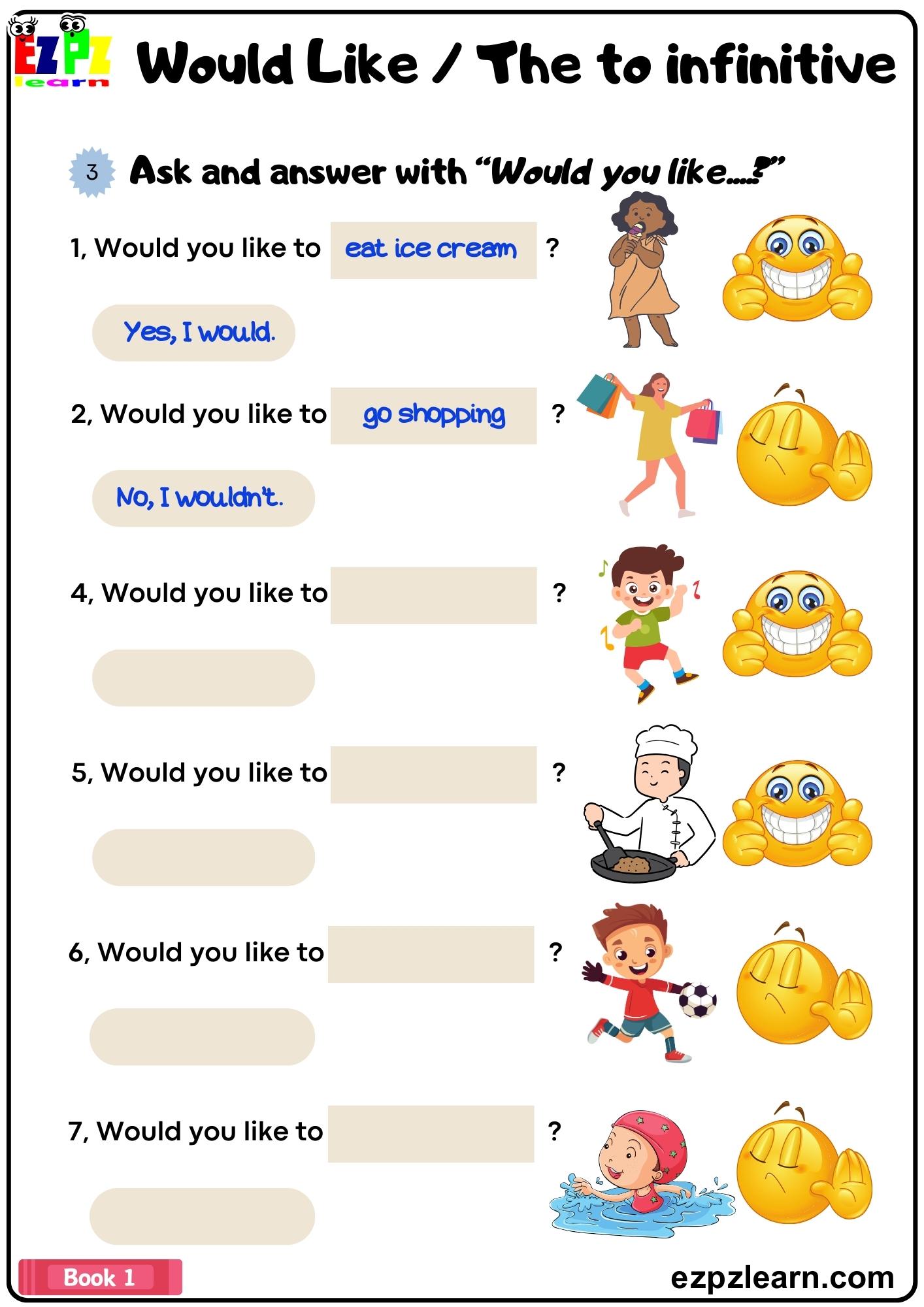 Would Like To Complete The Sentences And Answers Grammar Activity Bk1 would-like-to-complete-the-sentences-and-answers-grammar-activity-bk1